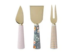 Arcadia Cheese Knife Set 3pc Gift Boxed