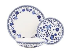Darcy Coupe Dinner Set 12pc Floral Gift Boxed