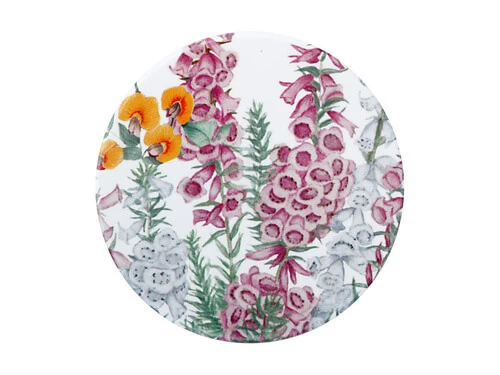 Royal Botanic Gardens Euphemia Henderson Ceramic Round Coaster 9.5cm Pink Heath 1 Royal Botanic Gardens Euphemia Henderson Ceramic Round Coaster 9.5cm Pink Heath