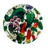 Royal Botanic Gardens Euphemia Henderson Ceramic Round Coaster 9.5cm Native Fuchsia
