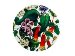 Royal Botanic Gardens Euphemia Henderson Ceramic Round Coaster 9.5cm Native Fuchsia