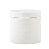 White Basics Diamonds Canister 600ML Gift Boxed
