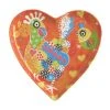 Love Hearts Heart Plate 15.5cm Chicken Dance