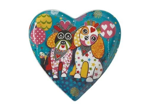 Love Hearts Heart Plate 15.5cm Oodles Of Love 1 Love Hearts Heart Plate 15.5cm Oodles Of Love