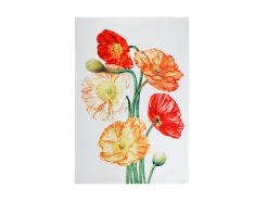 Katherine Castle Floriade Tea Towel 50x70cm Poppies