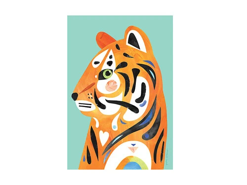 Pete Cromer Wildlife Tea Towel 50x70cm Tiger 1 Pete Cromer Wildlife Tea Towel 50x70cm Tiger