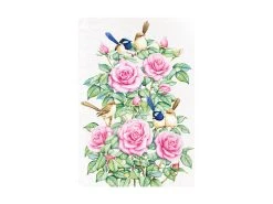 Royal Botanic Gardens Victoria Garden Friends Tea Towel 50x70cm Wren