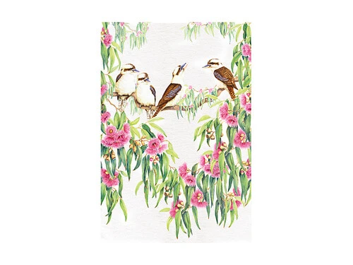 Royal Botanic Gardens Victoria Garden Friends Tea Towel 50x70cm Kookaburra 1 Royal Botanic Gardens Victoria Garden Friends Tea Towel 50x70cm Kookaburra