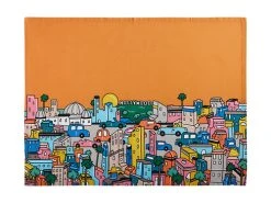 Megan McKean Cities Tea Towel 50x70cm Los Angeles