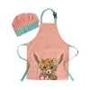 Marini Ferlazzo Wild Planet Kids Apron & Hat Set Fennec Fox