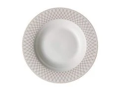 Jewel Rim Dinner Set 20pc Ruby Gift Boxed 5 Jewel Rim Dinner Set 20pc Ruby Gift Boxed -White Basics Store ii0036