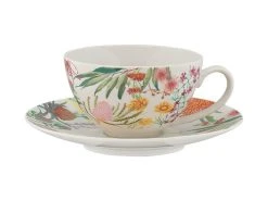 Royal Botanic Gardens Native Blooms Coupe Cup & Saucer 200ML