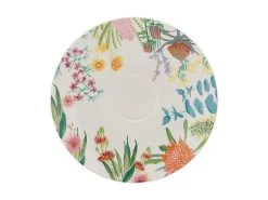 Royal Botanic Gardens Native Blooms Coupe Breakfast Cup & Saucer 400ML -White Basics Store ii0197 oh