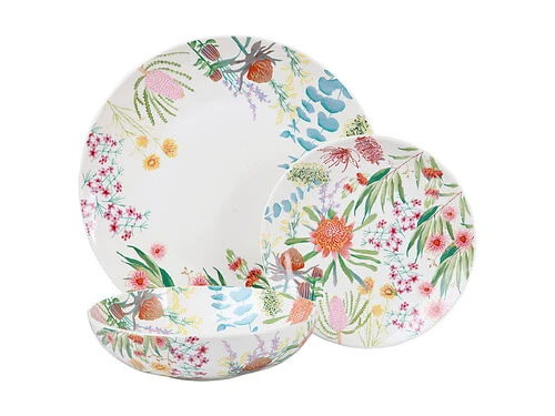 Royal Botanic Gardens Native Blooms Coupe Dinner Set 12pc Gift Boxed 1 Royal Botanic Gardens Native Blooms Coupe Dinner Set 12pc Gift Boxed