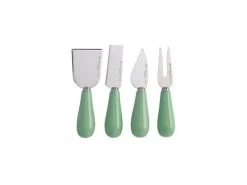 Mezze Cheese Knife Set 4pc Lily Gift Boxed