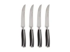 Stanton Steak Knife Set 4pc Black Gift Boxed
