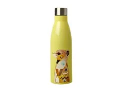 Pete Cromer Wildlife Double Wall Insulated Bottle 500ML Meerkat