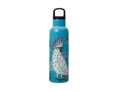 Mulga The Artist Double Wall Insulated Bottle 600ML Cockatoo