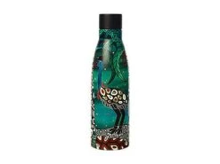 Melanie Hava Jugaig-Bana-Wabu Double Wall Insulated Bottle 500ML Cassowaries Home -White Basics Store jr0070 2