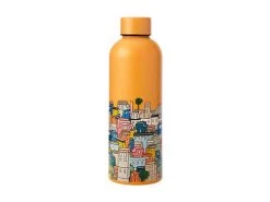 Megan McKean Cities Double Wall Insulated Bottle 500ML Los Angeles 5 Megan McKean Cities Double Wall Insulated Bottle 500ML Los Angeles -White Basics Store jr0132 1f 2