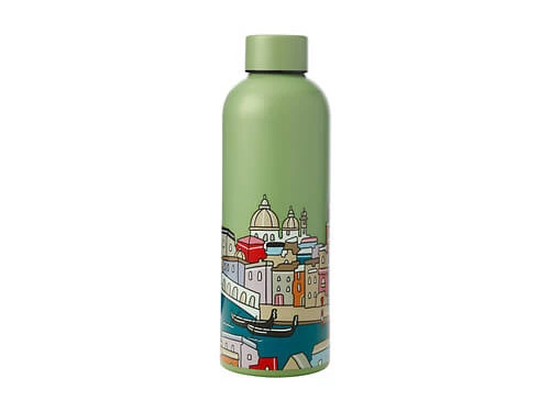 Megan McKean Cities Double Wall Insulated Bottle 500ML Venice 1 Megan McKean Cities Double Wall Insulated Bottle 500ML Venice