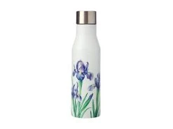 Katherine Castle Floriade Double Wall Insulated Bottle 450ML Irises
