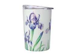 Katherine Castle Floriade Double Wall Insulated Cup 360ML Irises