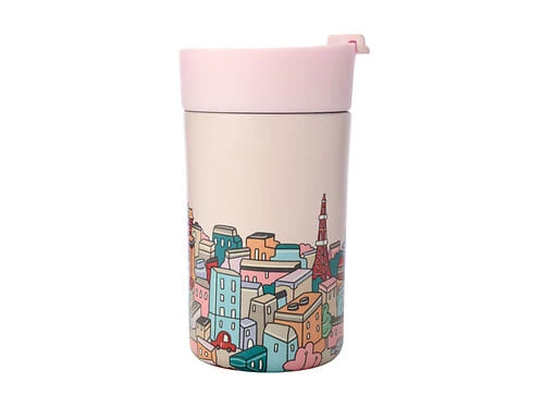 Megan McKean Cities Double Wall Insulated Cup 350ML Tokyo 1 Megan McKean Cities Double Wall Insulated Cup 350ML Tokyo