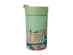 Megan McKean Cities Double Wall Insulated Cup 350ML Venice