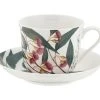 Royal Botanic Gardens Australian Botanics Breakfast Cup & Saucer 450ML Flowering Gum Gift Boxed