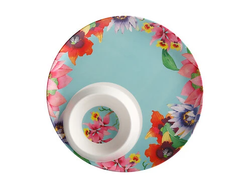 Balinese Garden Bamboo Chip & Dip 32x3cm 1 Balinese Garden Bamboo Chip & Dip 32x3cm