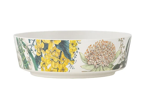 The Blck Pen Golden Summer Bamboo Bowl 25x8cm 1 The Blck Pen Golden Summer Bamboo Bowl 25x8cm