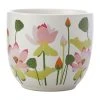 Royal Botanic Gardens Victoria Lotus Planter Pot 12cm White
