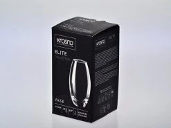 Elite Vase 17.5cm Gift Boxed 5 Elite Vase 17.5cm Gift Boxed -White Basics Store kr0292 box