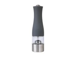Cosmopolitan Electric Salt/Pepper Mill 21cm Grey Gift Boxed
