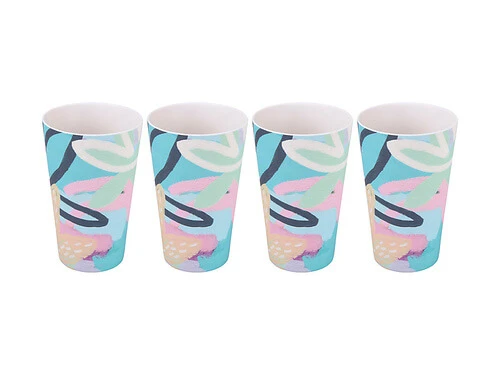 Rach Jackson Rock Garden Melamine Tumbler 440ML Set Of 4 2 Rach Jackson Rock Garden Melamine Tumbler 440ML Set Of 4 - Image 2