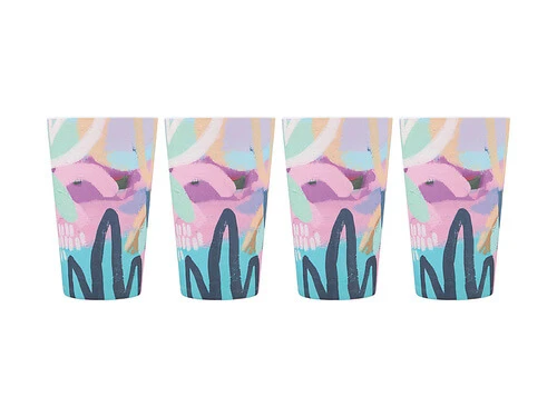 Rach Jackson Rock Garden Melamine Tumbler 440ML Set Of 4 3 Rach Jackson Rock Garden Melamine Tumbler 440ML Set Of 4 - Image 3