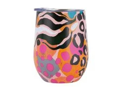 Kasey Rainbow Be Fierce Double Wall Insulated Tumbler Strong 350ML -White Basics Store lj0015 side