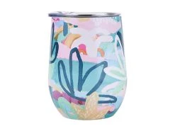 Rach Jackson Rock Garden Double Wall Insulated Tumbler 350ML -White Basics Store lj0017 side