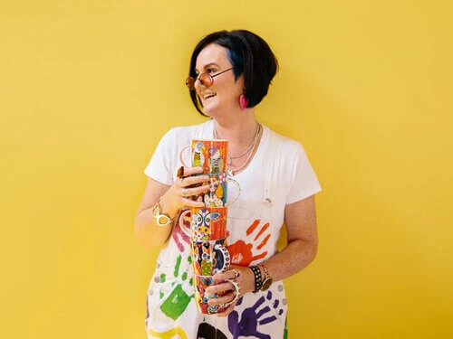 Love Hearts Heart Plate 15.5cm Chatter 3 Love Hearts Heart Plate 15.5cm Chatter - Image 3