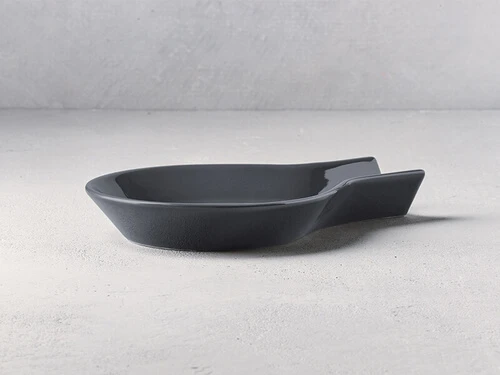 Epicurious Spoon Rest Grey Gift Boxed 2 Epicurious Spoon Rest Grey Gift Boxed - Image 2