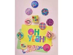 Kasey Rainbow Be Kind Reversible Placemat 43.5x28.5cm 6pc Gift Pack -White Basics Store maxwell williams kasey rainbow be kind 3 1