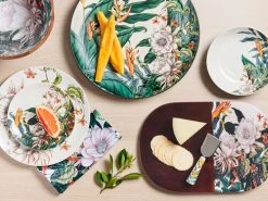 The Blck Pen Night Garden Cotton Napkin Set Of 4 45x45cm -White Basics Store maxwell williams night garden group 01 800x600