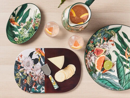 The Blck Pen Night Garden Cheese Set 3pce Gift Boxed 2 The Blck Pen Night Garden Cheese Set 3pce Gift Boxed - Image 2