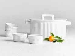 Radiance Bakeware Casserole Set 5pc Gift Boxed -White Basics Store maxwell williams radiance 01 800x600