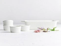 Radiance Bakeware Set 5pc Gift Boxed 5 Radiance Bakeware Set 5pc Gift Boxed -White Basics Store maxwell williams radiance bakeware set 5pc 1