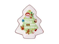 Kasey Rainbow Sparkly Season Tree Dish 16cm Light Green Gift Boxed