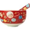 Kasey Rainbow Sparkly Season Dip & Spreader Set Red Gift Boxed
