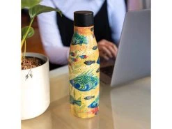 Melanie Hava Jugaig-Bana-Wabu Double Wall Insulated Bottle 500ML River Life 5 Melanie Hava Jugaig-Bana-Wabu Double Wall Insulated Bottle 500ML River Life -White Basics Store melanie hava river life drink bottle